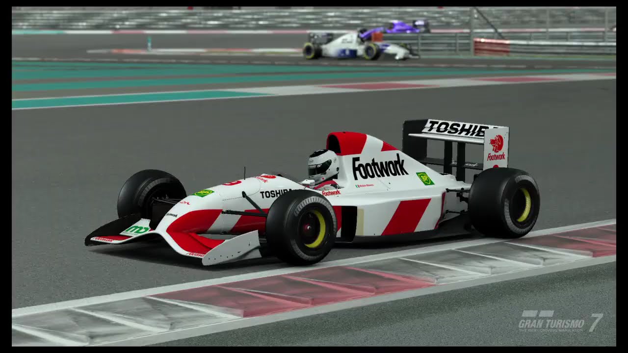 【グランツーリスモ7(PS4)】めちゃくちゃ速いフットワークチームF1マシン(?)で今週のウィークリー第5戦目＞走ってみた