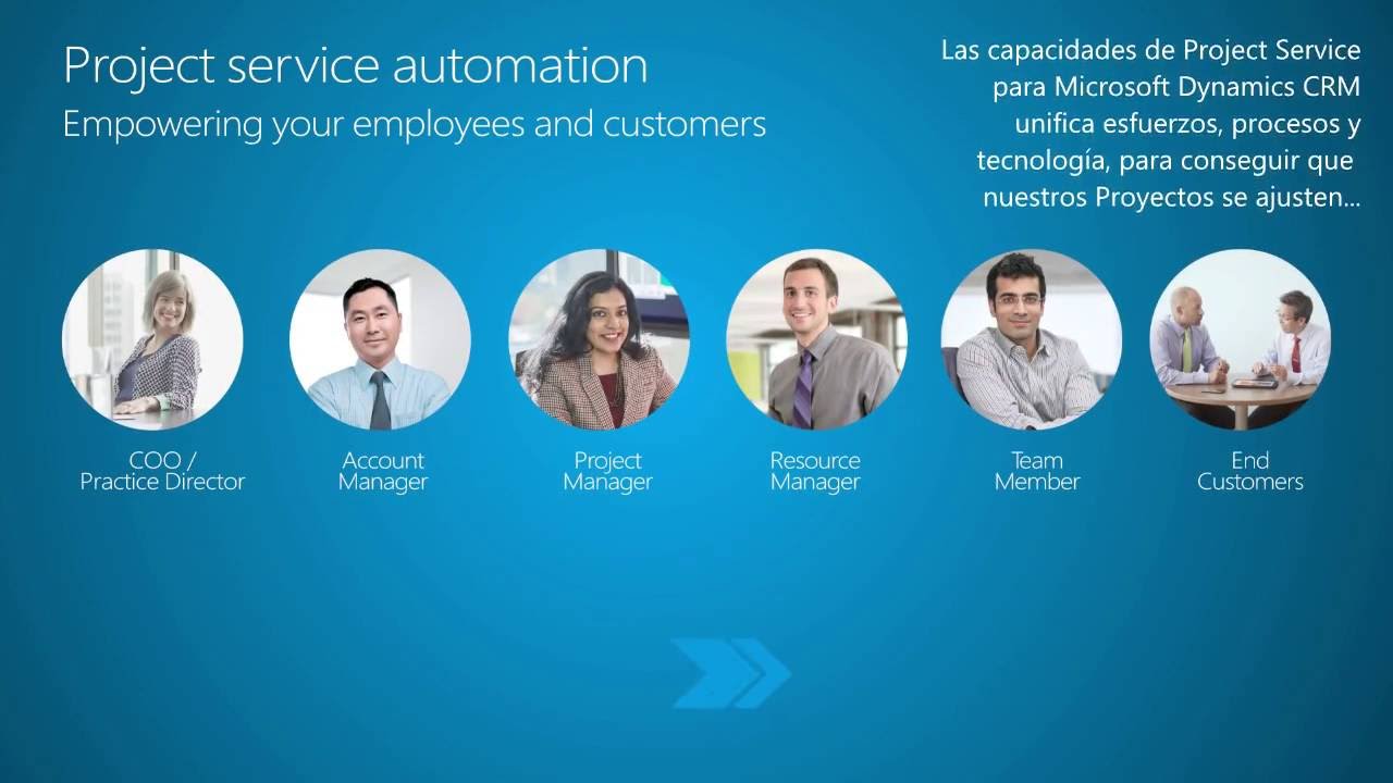 CRM Project Service - Dynamics CRM