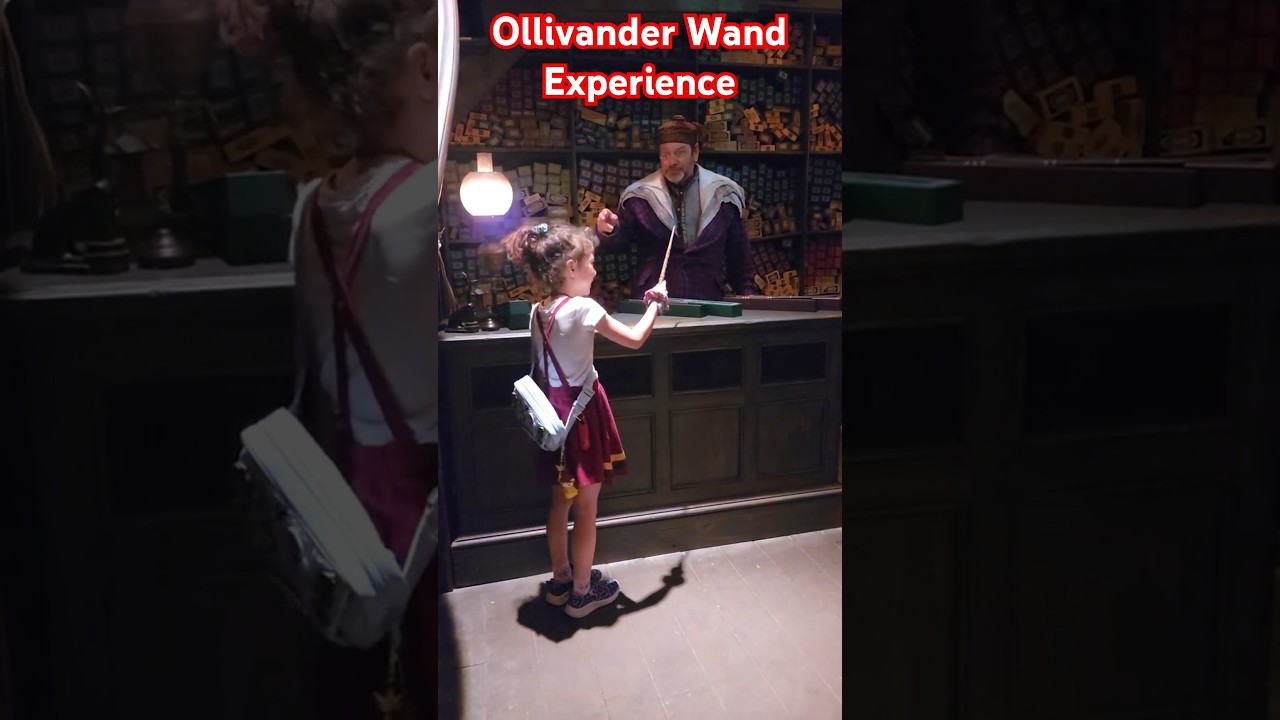 Wizyta z r&oacute;żdżką Ollivandera w Universal Studios na Florydzie była wyjątkowa i magiczna 🪄✨