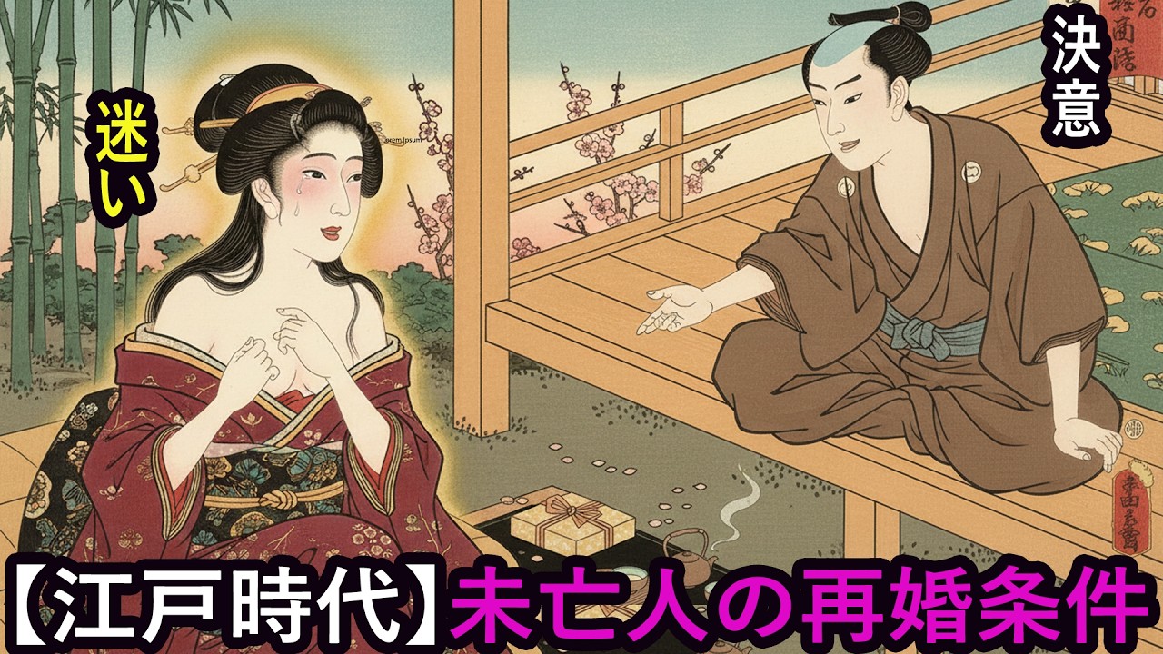【江戸時代】17歳差の夫婦──48歳の未亡人と31歳の男が結ばれた、奇妙な縁