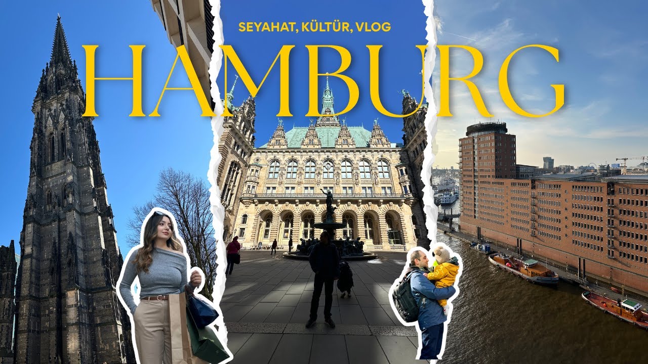 Hamburg'da 2 Gün | Hamburgere Bayıldık! - Mini Seyahat Vlog