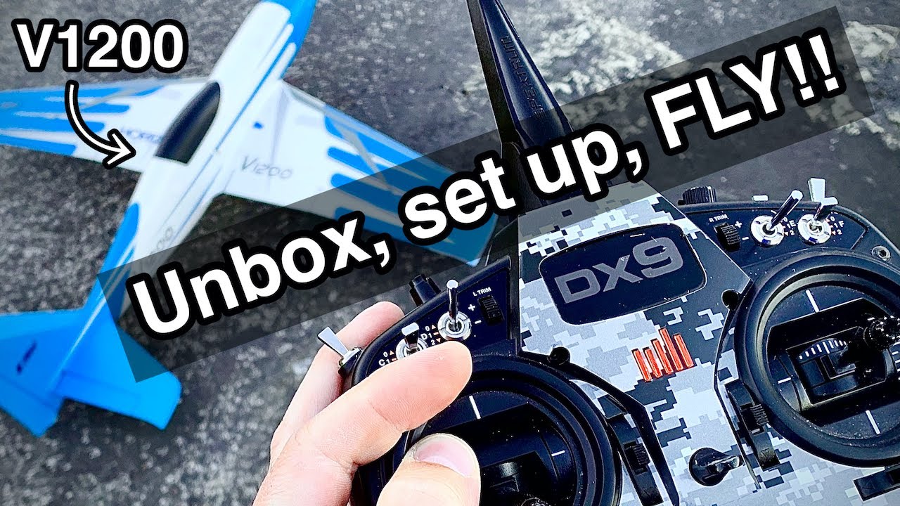 E-flite V1200 1.2m BNF Basic with Smart - how to setup with SAFE Select