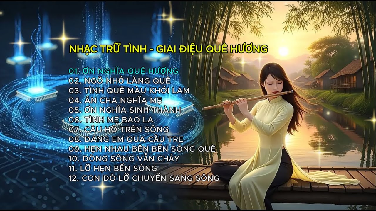🎶 LIÊN KHÚC DÂN CA NAM BỘ – ƠN CHA NGHĨA MẸ | Nhạc Trữ Tình Quê Hương | Playlist 1 
