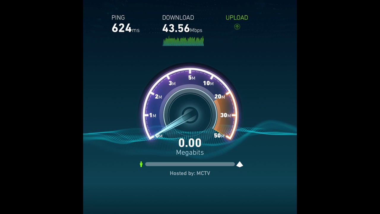 HughesNet gen5 speedtest.