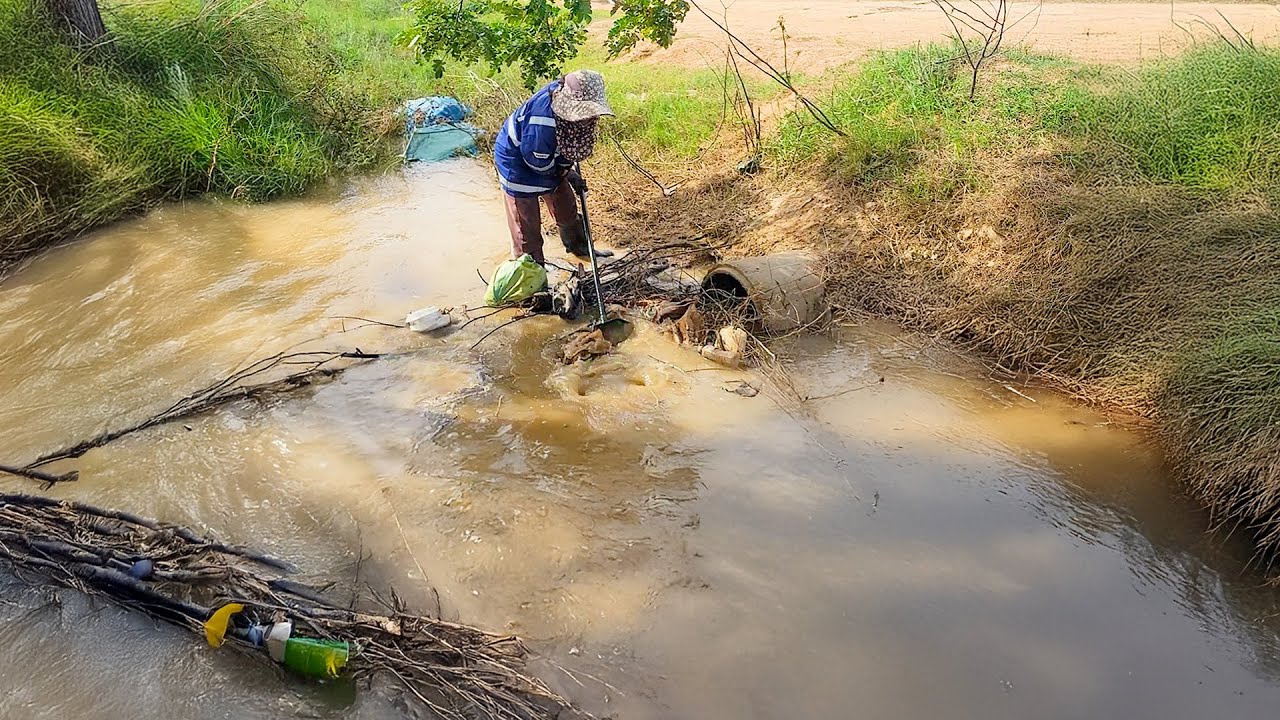 Culvert Unclogging That Saved the Road from Flooding