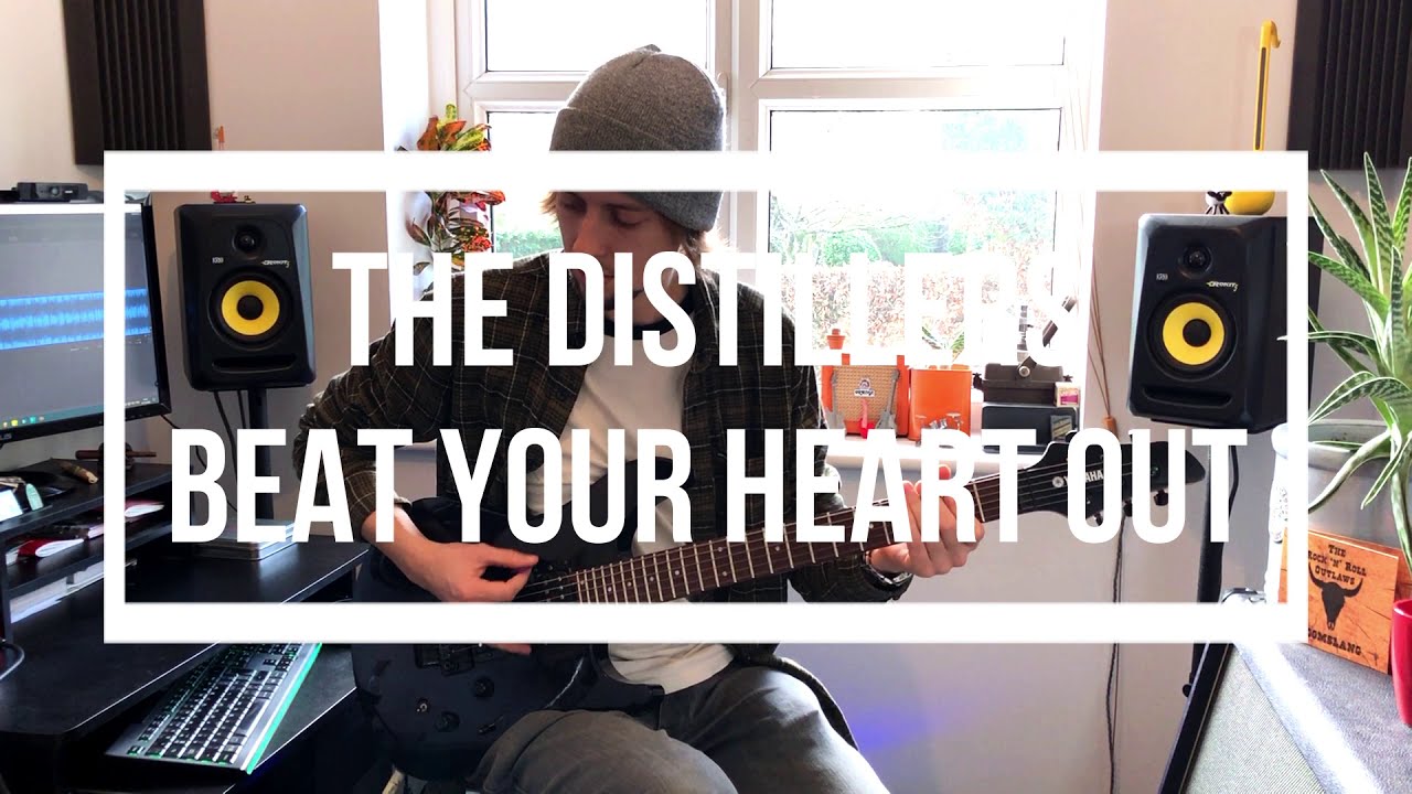 The Distillers -Beat Your Heart Out - Guitar cover