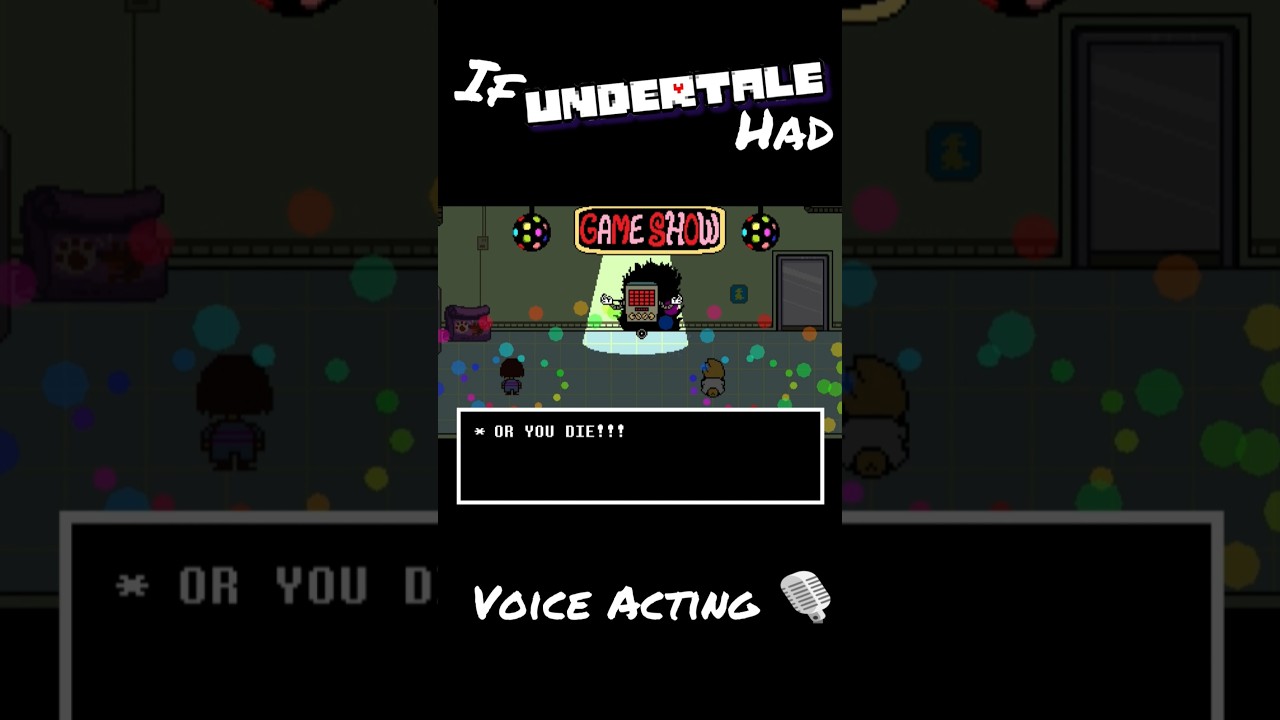 If UNDERTALE Had VOICE ACTING! 🎙 Mettaton's Quiz Show[DUB] 