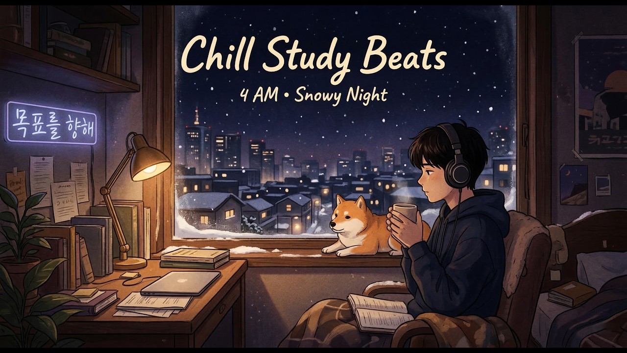 Chill Study Beats.4AM
