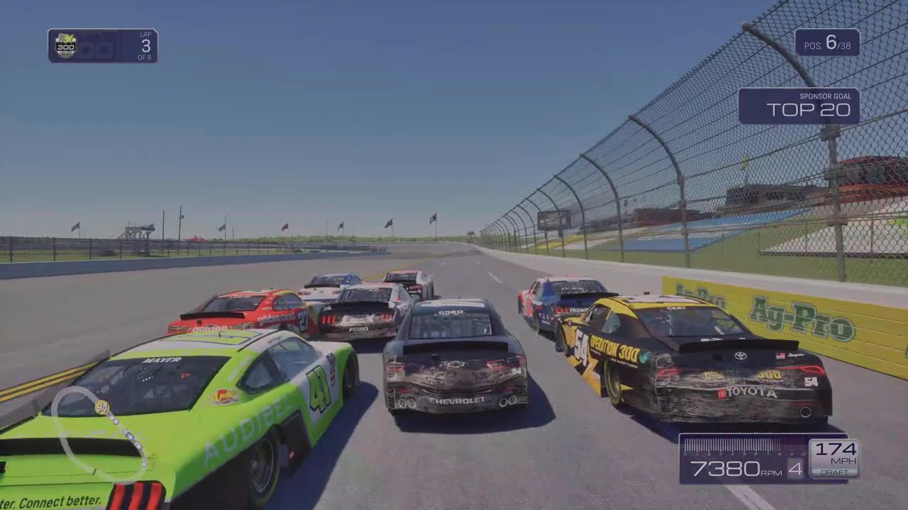 Full Contact Racing – NASCAR 25 PS5 Xfinity Series at Talladega