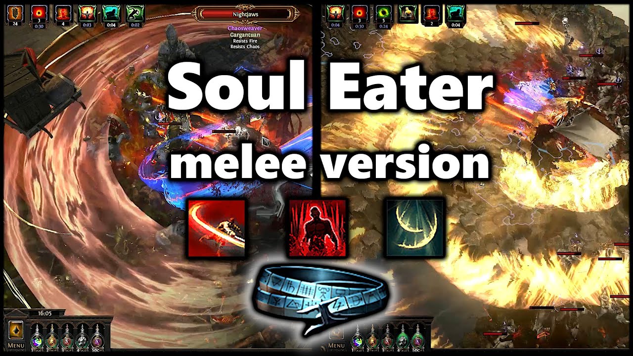 Soul Eater Trickster. Cleave, Lacerate, Perforate - Path of Exile (3.19 Kalandra)