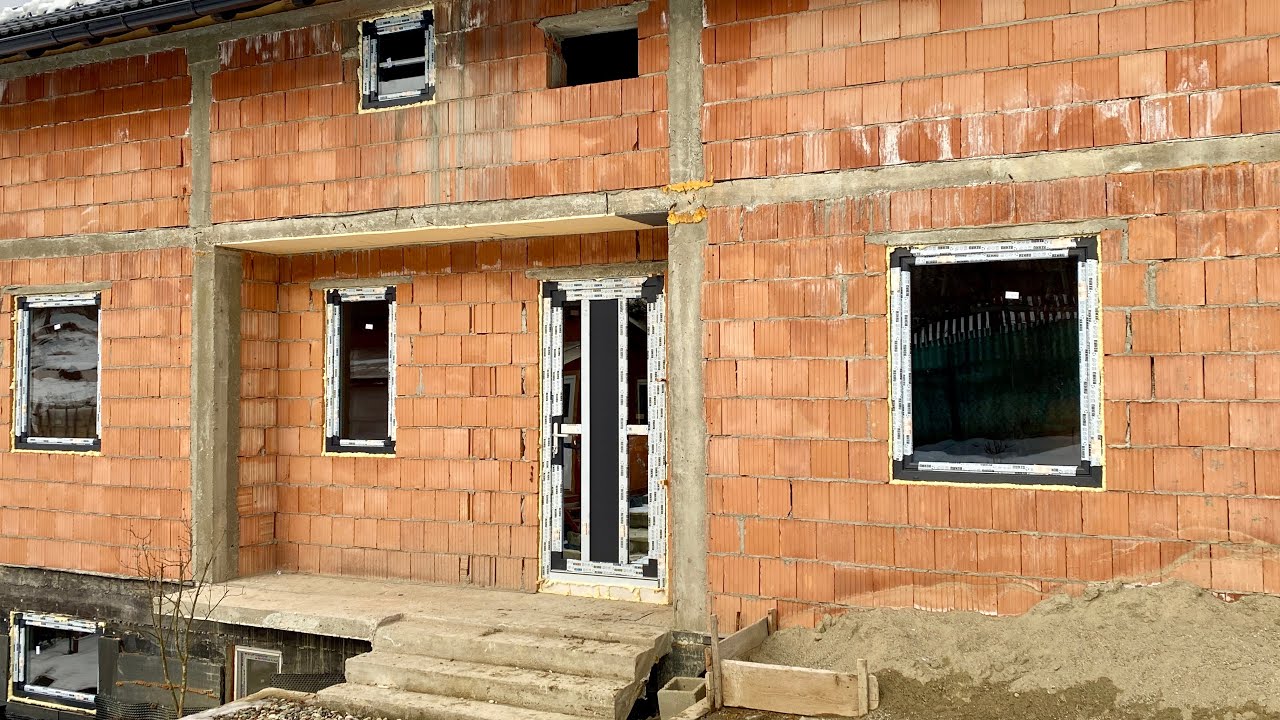 Montaj de geamuri si usi din profile PVC Rehau Gri Antracit