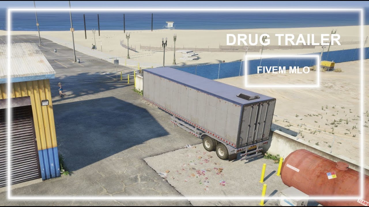 Drug Trailer MLO, 8 locations | Fivem MLO