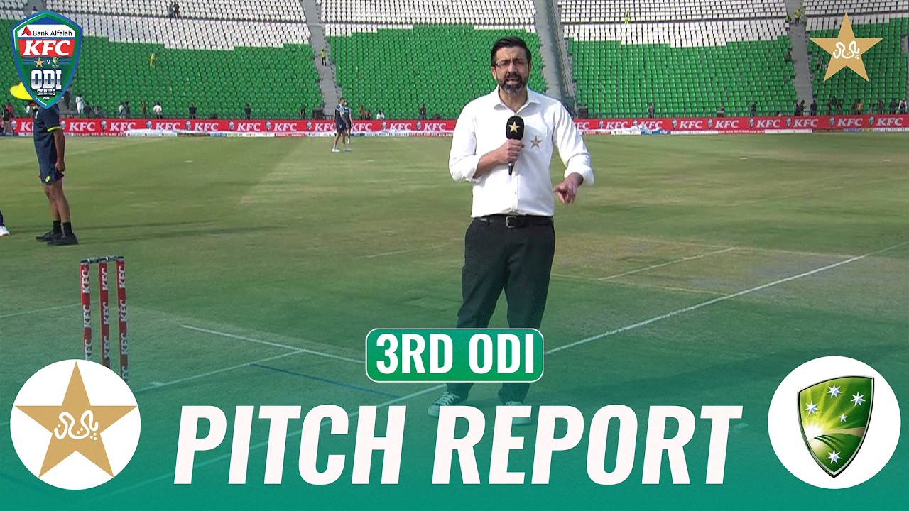 Pitch Report | Pakistan vs Australia | Match 03 | ODI Series 2026 | PCB | MZE1K