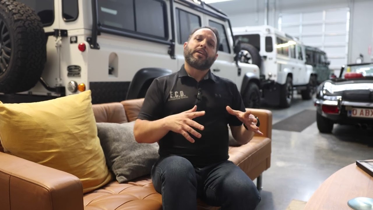 ECD's Land Rover and Jaguar Mobile Design Studio REVEALED