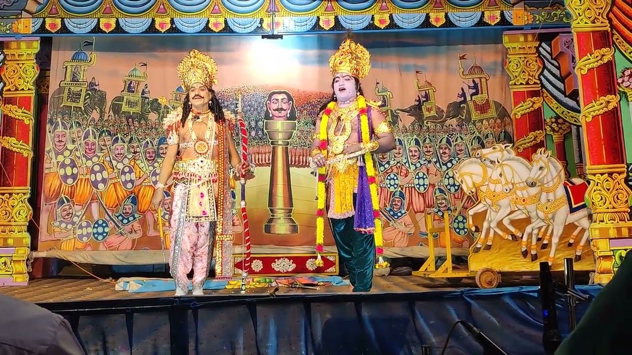 Vijaya Song Bhagavadgite Full Scene Acted By Devraj Tumkur