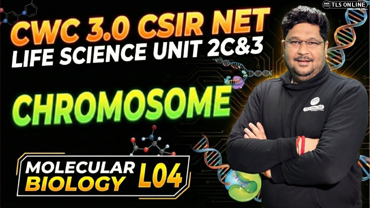 𝐂𝐒𝐈𝐑 𝐍𝐄𝐓 𝐋𝐢𝐟𝐞 𝐒𝐜𝐢𝐞𝐧𝐜𝐞 | 𝐌𝐨𝐥𝐞𝐜𝐮𝐥𝐚𝐫 𝐁𝐢𝐨𝐥𝐨𝐠𝐲 𝐋𝟎𝟒: 𝐂𝐡𝐫𝐨𝐦𝐨𝐬𝐨𝐦𝐞𝐬 | 𝐔𝐧𝐢𝐭 𝟐𝐂 & 𝟑 | 𝐂𝐖𝐂 𝟑.𝟎