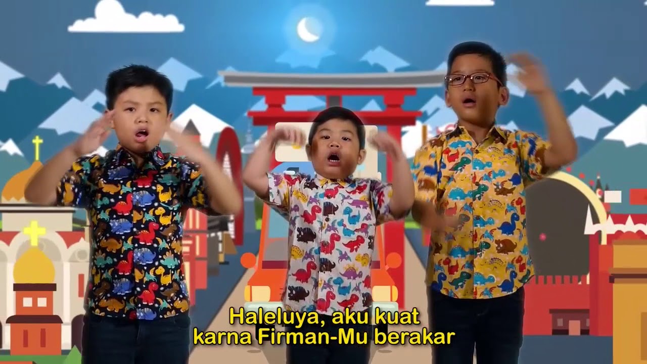 Lagu Sekolah Minggu-PAPA MAMA (Auntie Wawa Lukman n Kids)