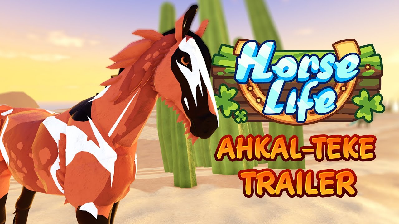Horse Life 🌵 Akhal-Teke Trailer