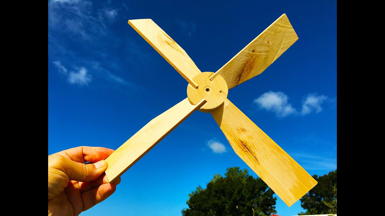 Лучший ступичный узел для самодельного пропеллера Whirligig: как сделать простую ветряную мельниц...