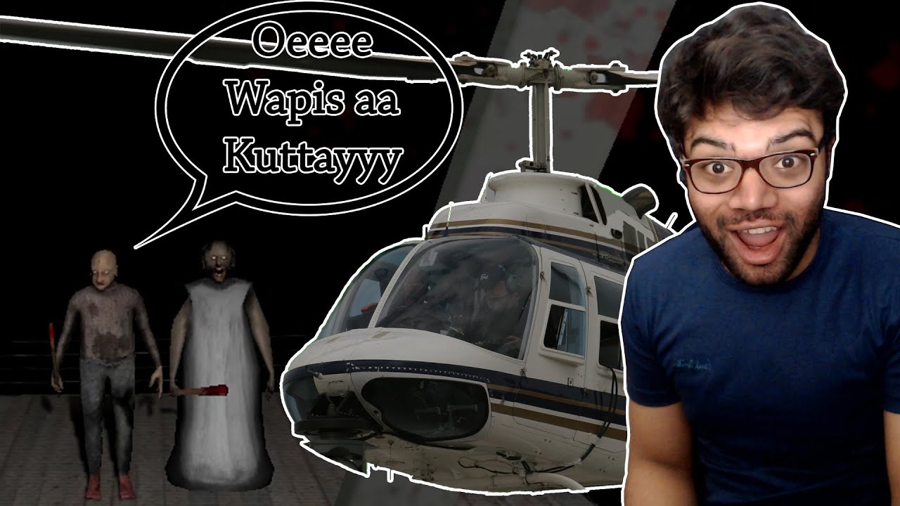 Funny Helicopter Escape In Granny Chapter 2