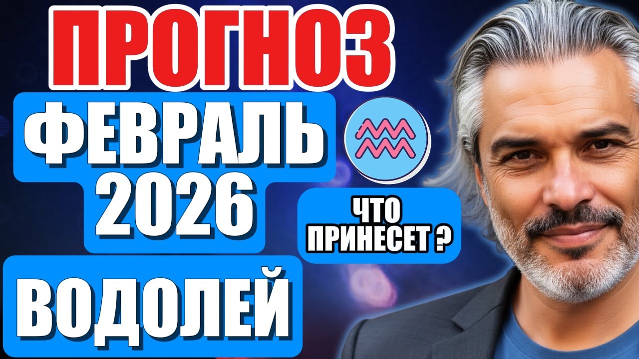 ПОЛНЫЙ прогноз для Водолеев на февраль 2026 года — солнечное затмение и внутренний выбор