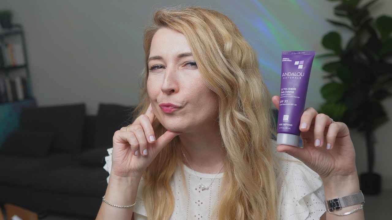 Why I Love My Andalou Naturals Age Defying Face Sunscreen