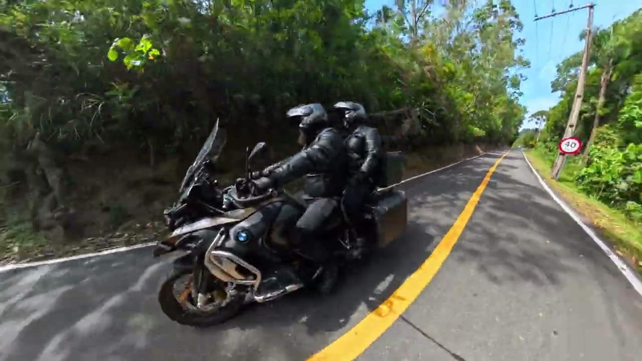 BMW GSA - Descendo a  Serra da Bocaina em Bananal SP - Parte 4