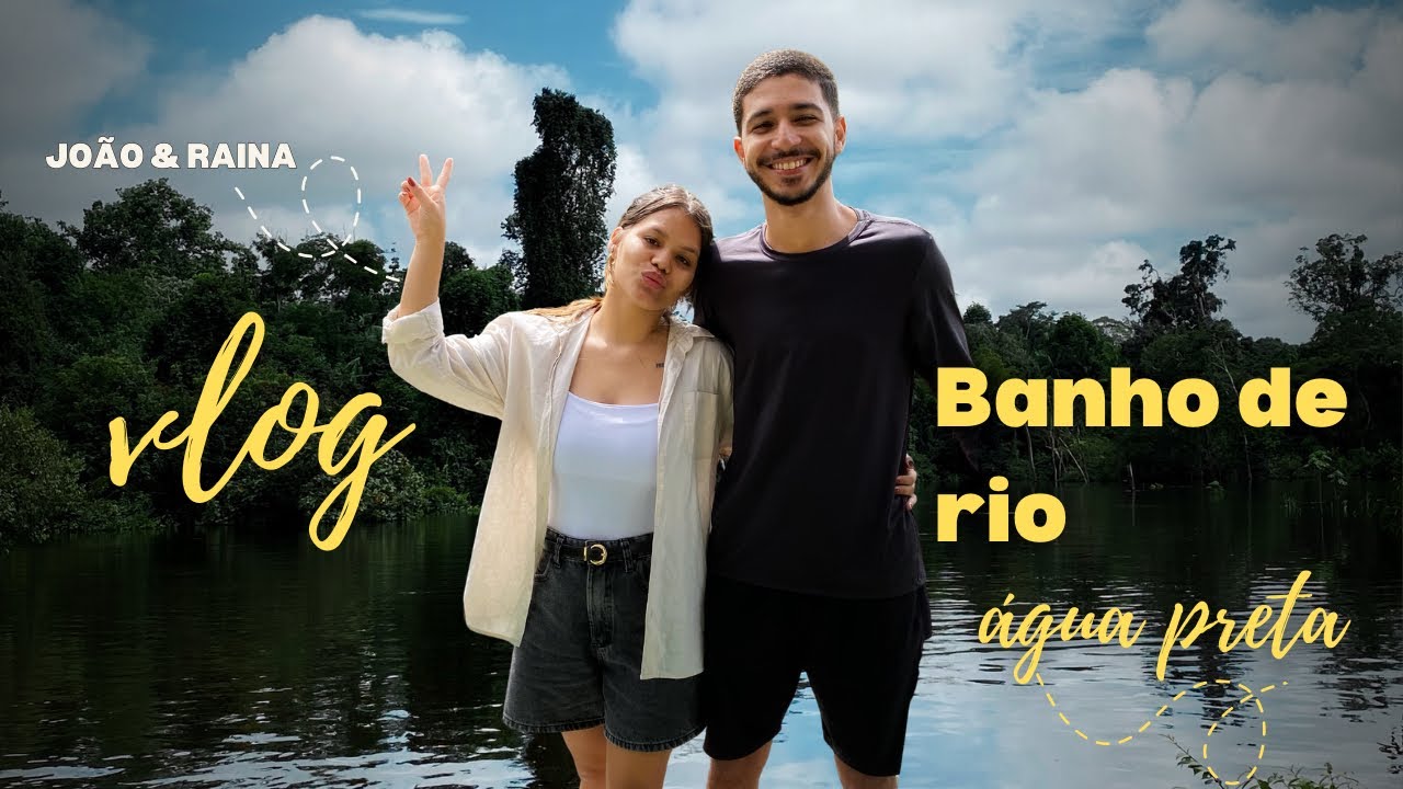 VIVENDO NA AMAZÔNIA: BANHO EM IGARAPÉ DE ÁGUA PRETA!