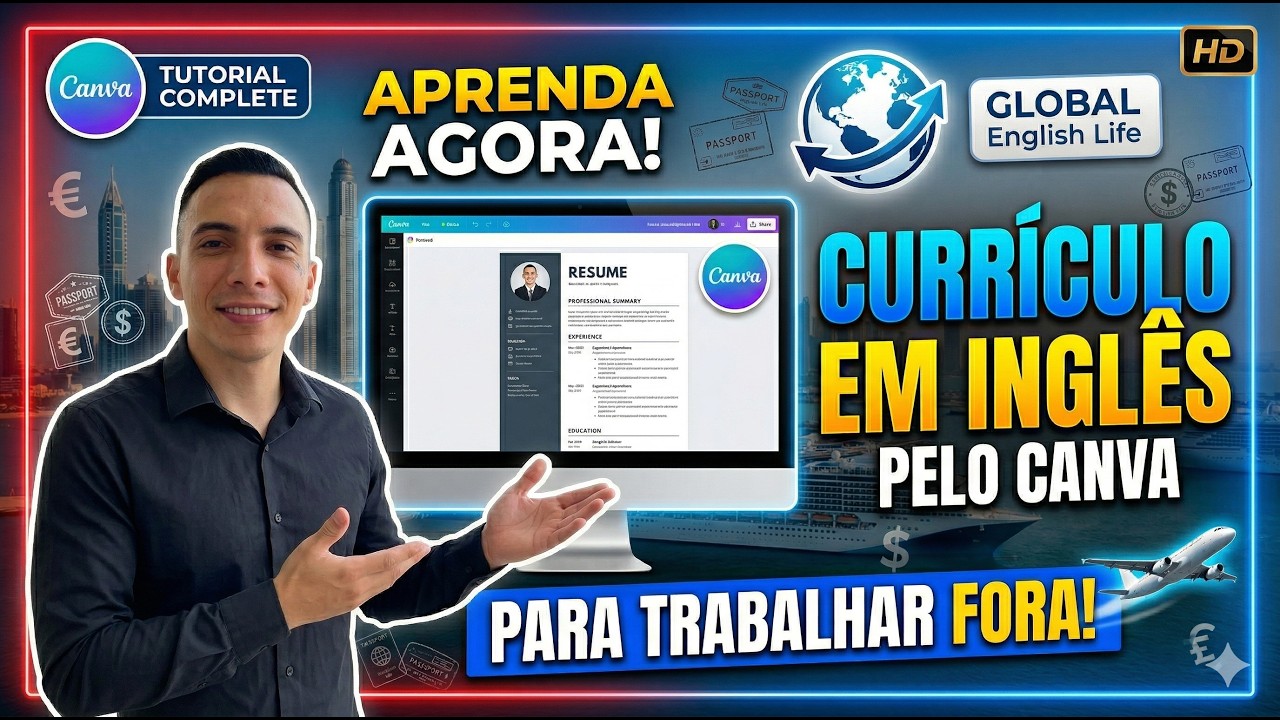 NÃO FAÇA SEU CURRÍCULO EM INGLÊS SEM VER ESTE VÍDEO! (PASSO A PASSO PROFISSIONAL)