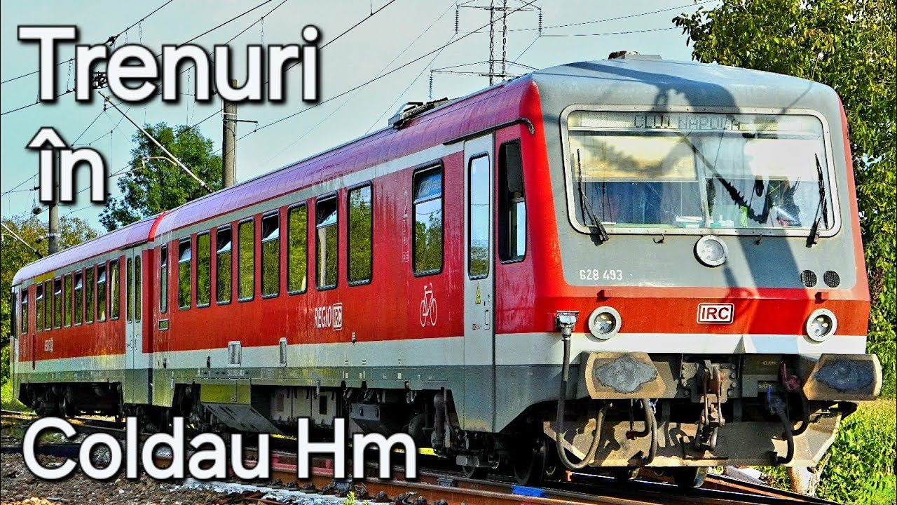 Trenuri in Halta Coldau pe timpul lucrarilor