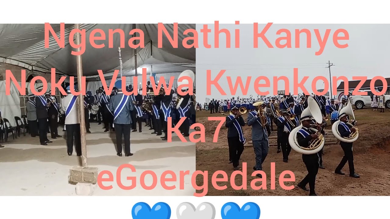 Father Madwe St John's Brass Band| Ngena Nathi Nokuvula u7 eGoergedale #subscribe #brassband#church