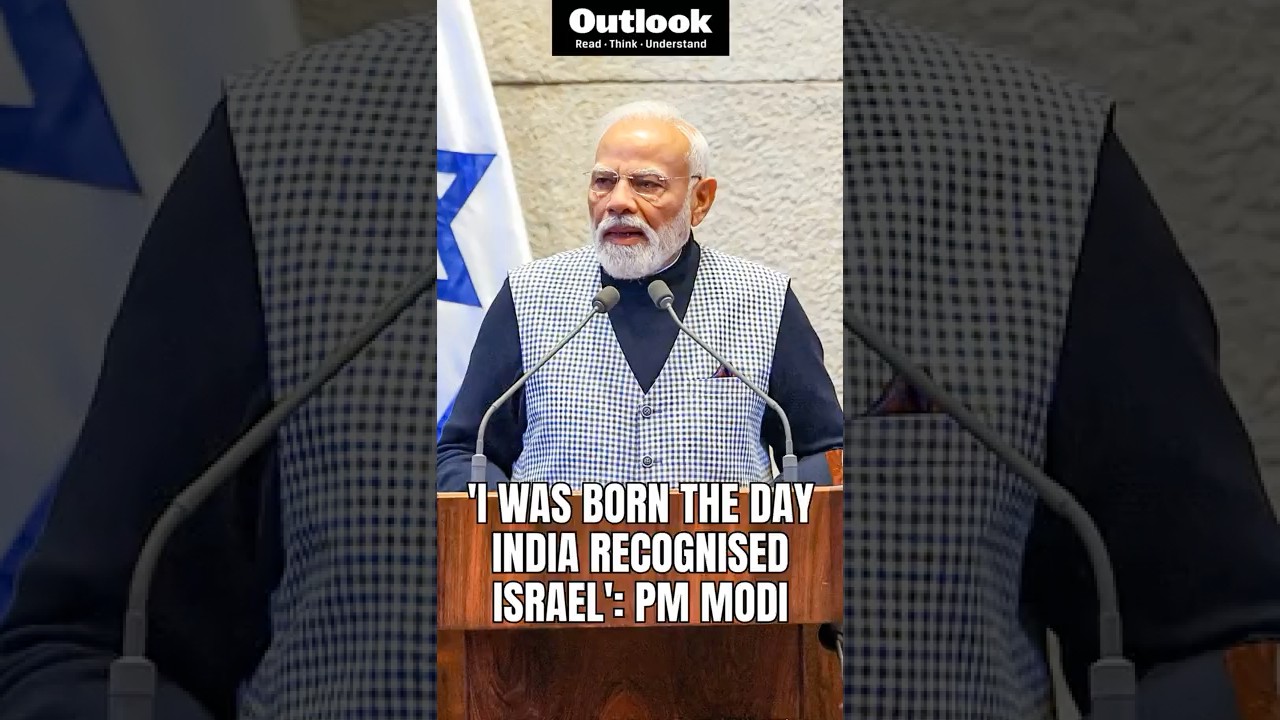 Israel | PM Modi: &lsquo;We Feel Your Pain&rsquo; in Knesset Speech on Hamas Attack | Outlook India