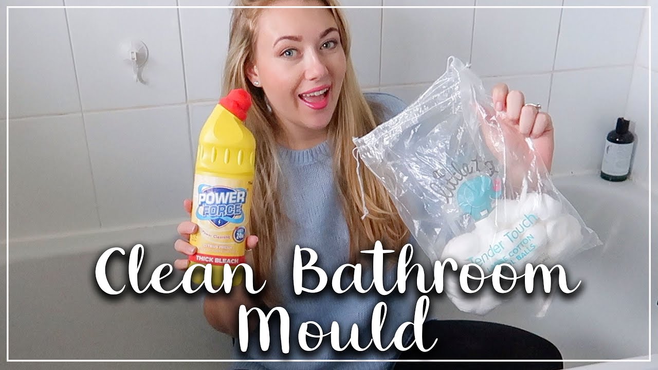 EASY WAY TO CLEAN SEALANT AND GROUT AROUND THE BATH AND SHOWER - LOTTE ROACH