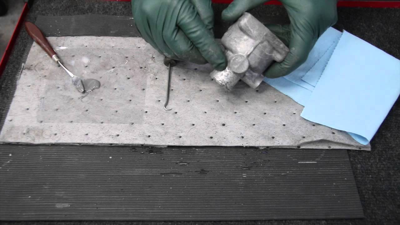 Thermostat and Water Pump Housing Corrosion Pit Repair