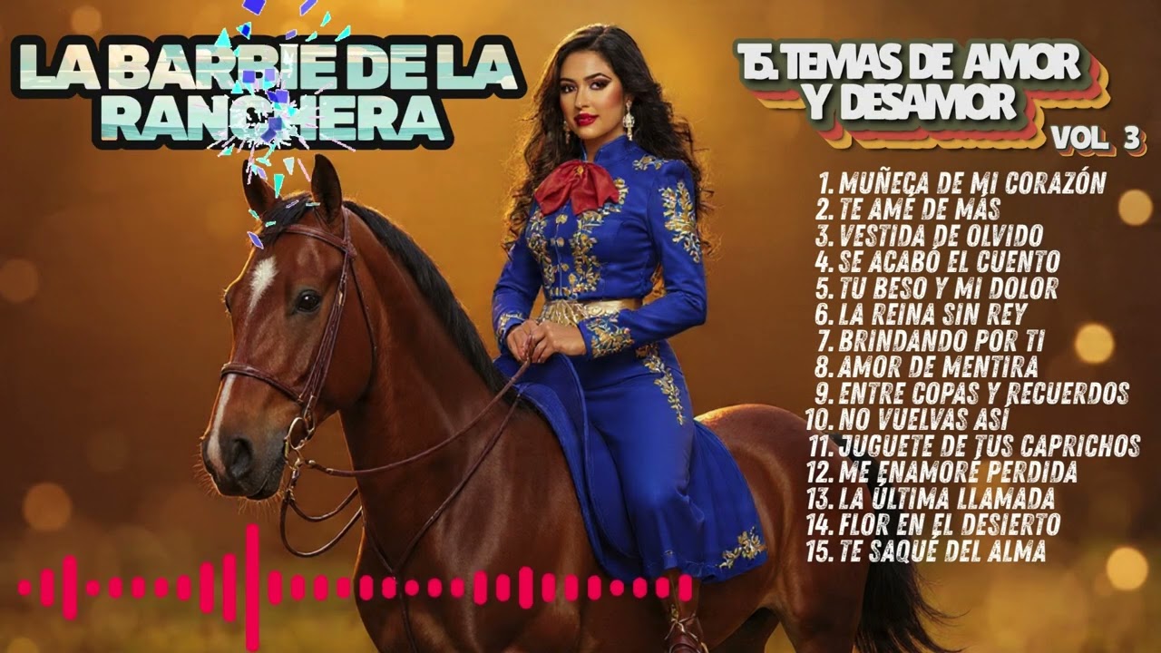 15 RANCHERA DE AMOR Y DESAMOR LA BARBIE DE LA RANCHERA   Video oficial