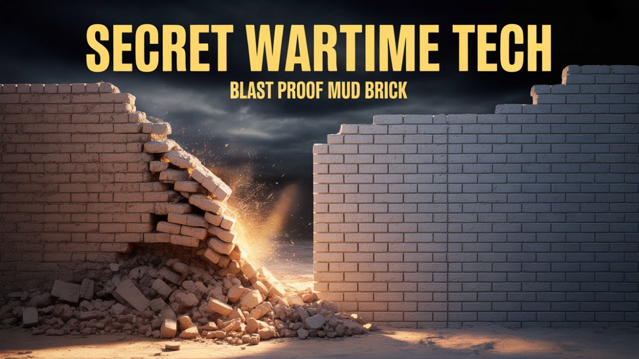 The Forgotten WWII Brick Formula That Made Mud Homes Blast Resistant.