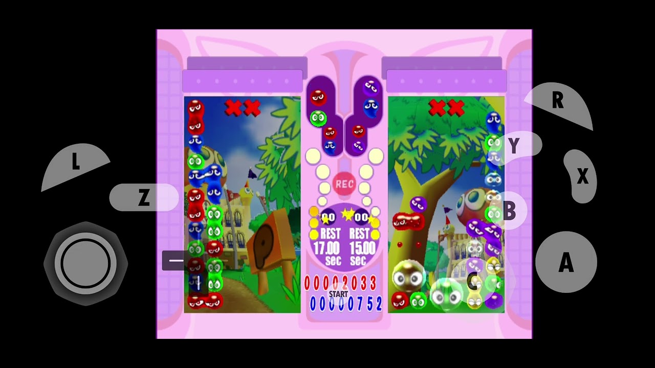 Puyo Pop Fever - Onion Pixy VS Amitie