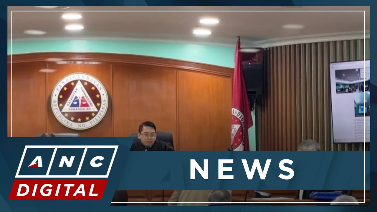 Sandiganbayan hears Oriental Mindoro governor's inspection findings in P289-M road dike | ANC
