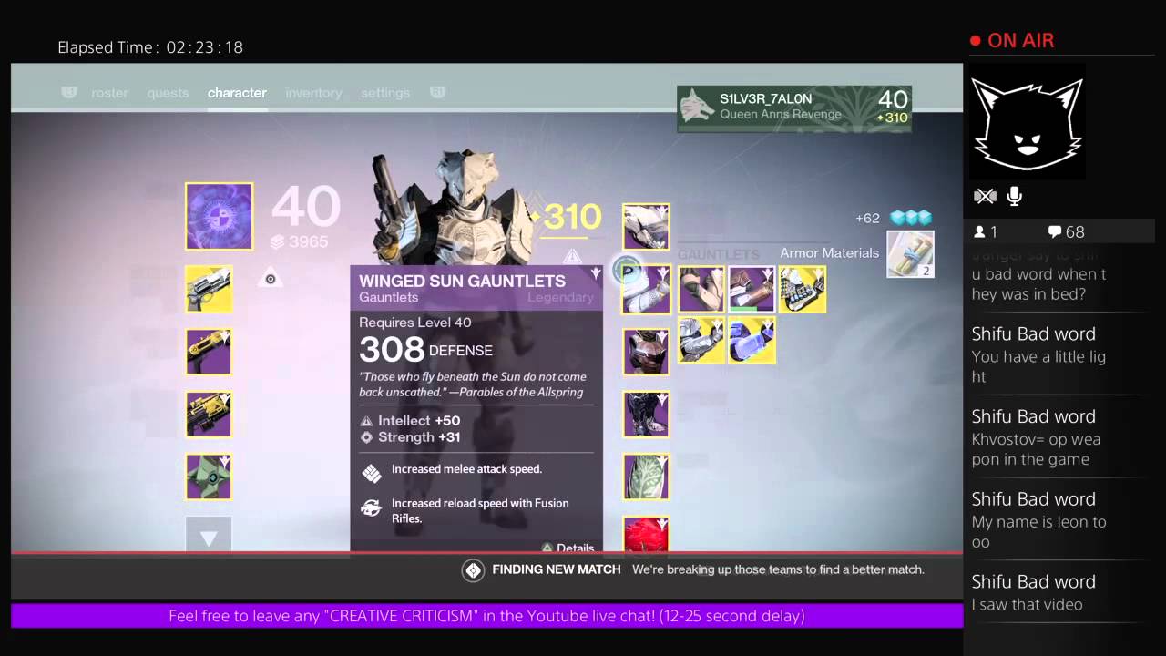 Destiny | Iron Banana