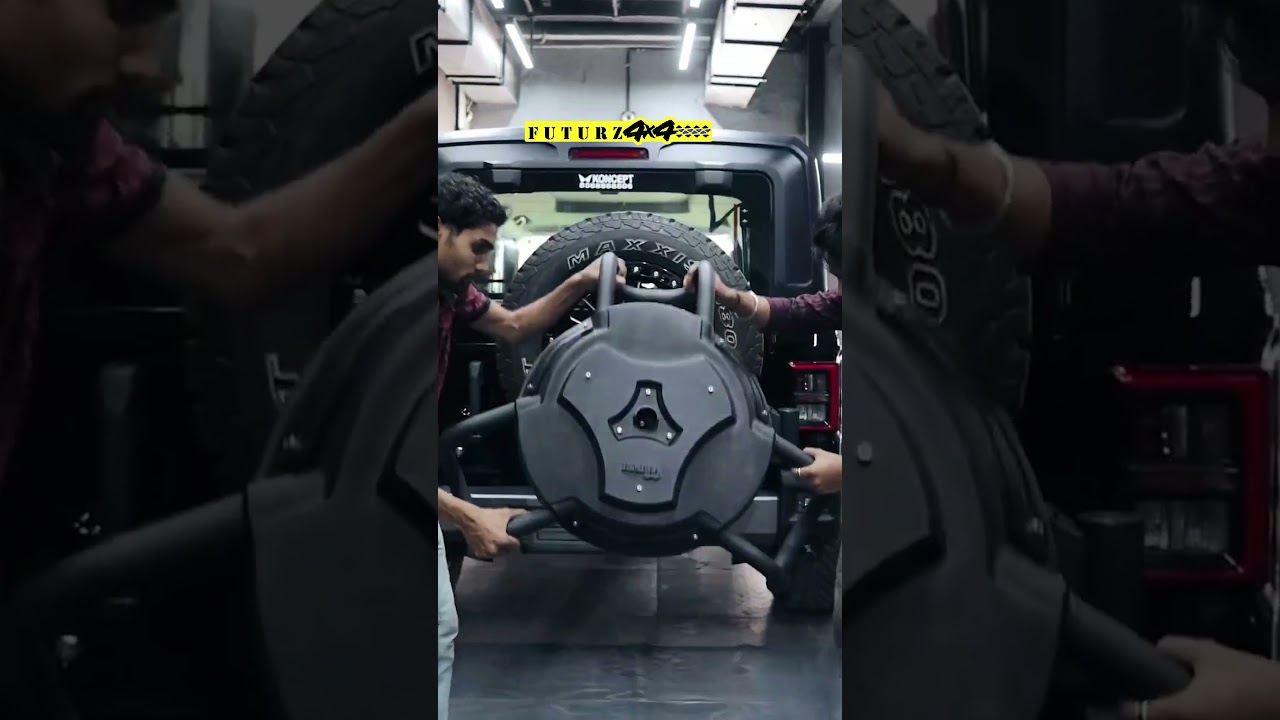 Thar ROXX Tyre 🛞 Cover By BIMBRA