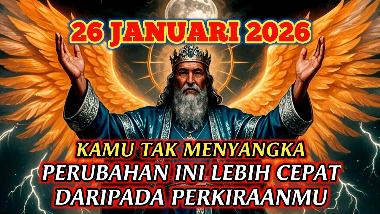 JIWA TERPILIH ✨ PEMBERITAHUAN PENTING DI TANGGAL 26 JANUARI 2026 HIDUPMU NAIK LEVEL SECARA TIBA-TIBA