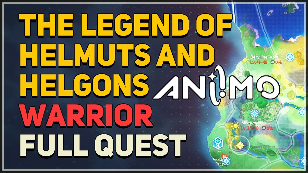 Aniimo - Warrior The Legend of Helmuts and Helgons FULL QUEST