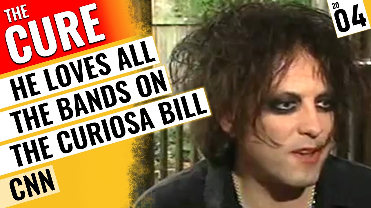 Robert Smith (The Cure) - Interview 2004 - 'Headline News Tonight' 🇺🇸 CNN