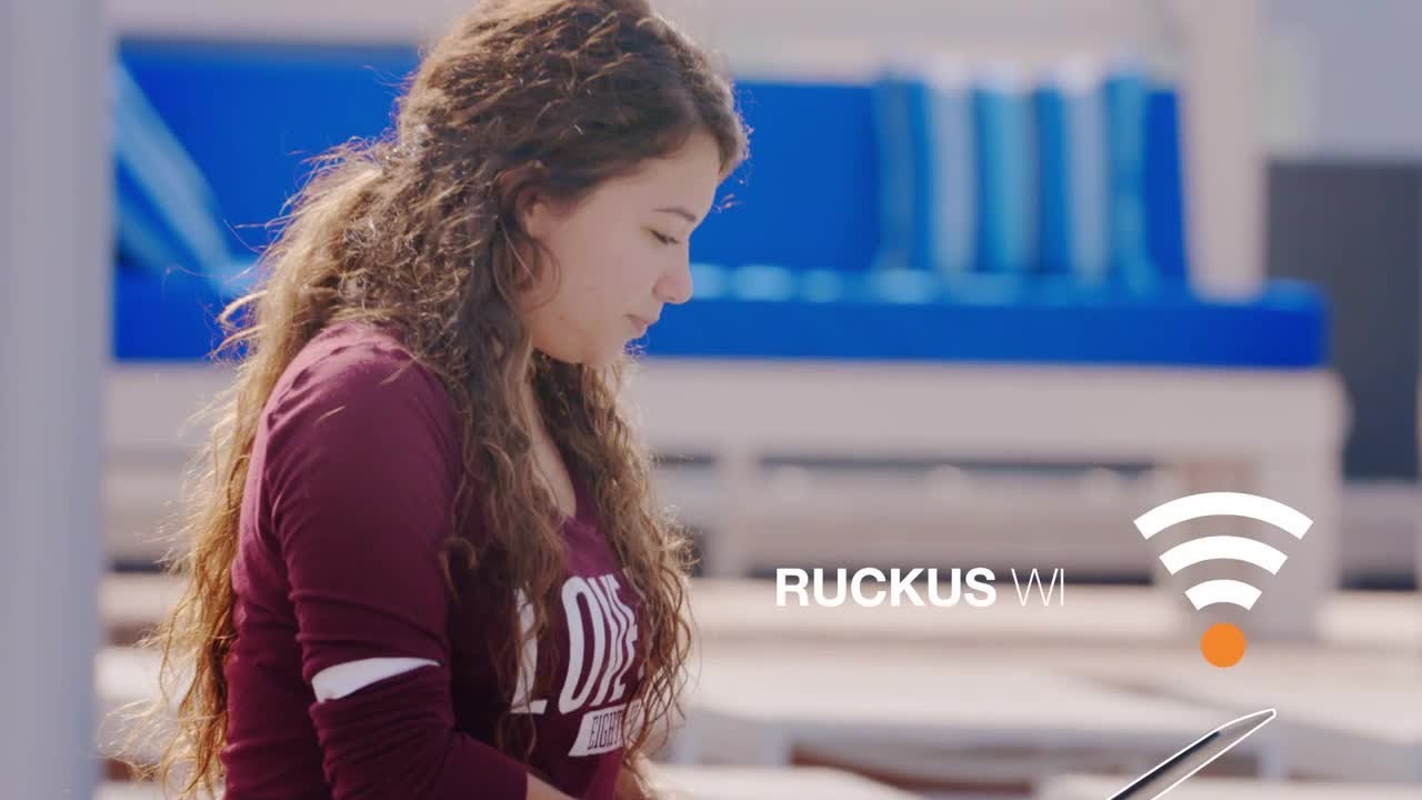 At Park West Texas A&M student housing,  RUCKUS Wi-Fi is fast, reliable and everywhere