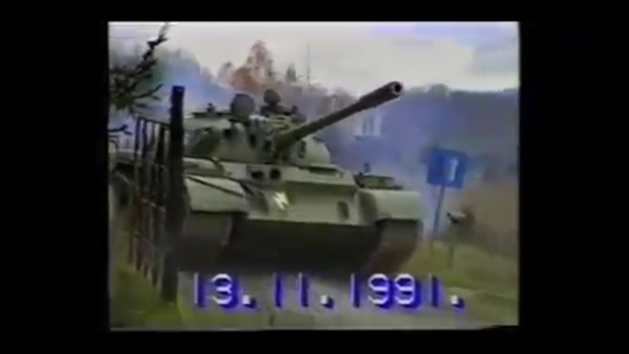 Odlazak JNA iz Jastrebarskog 13.11.1991.