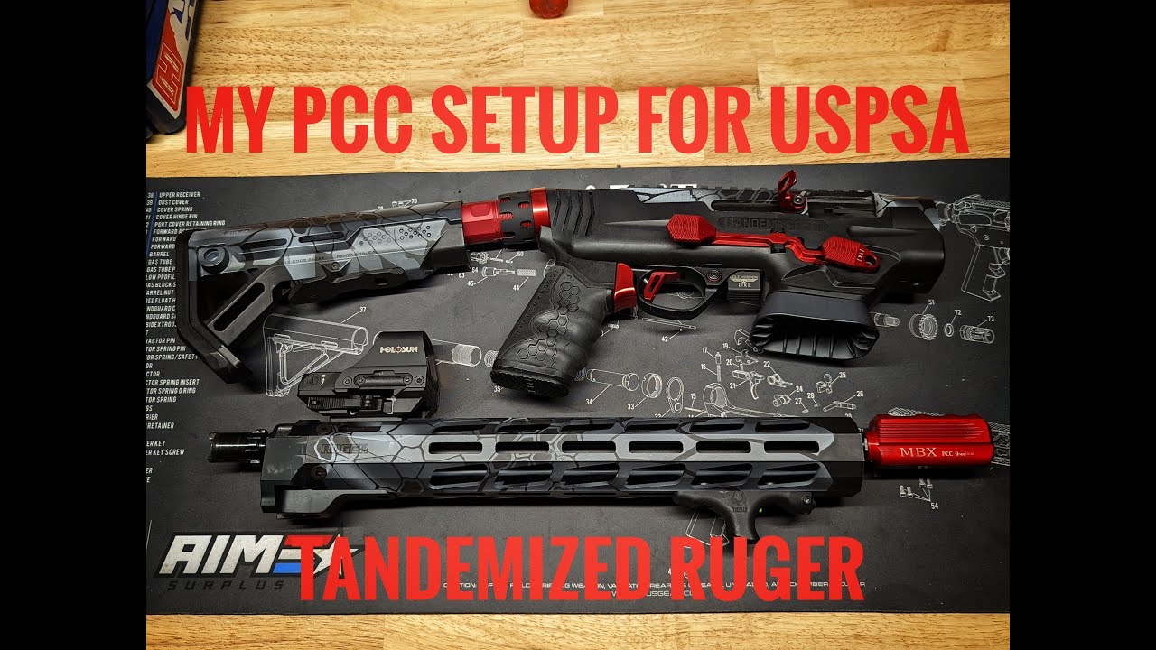 Моя настройка PCC для USPSA @TANDEMKROSS Ruger PC Carbine