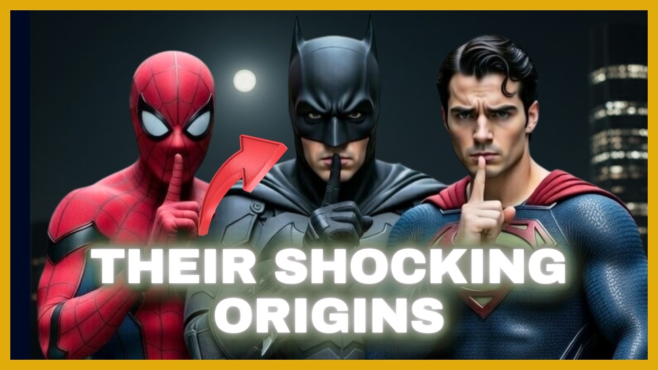 The SECRET Origins Of Superheroes Nobody Tells You...