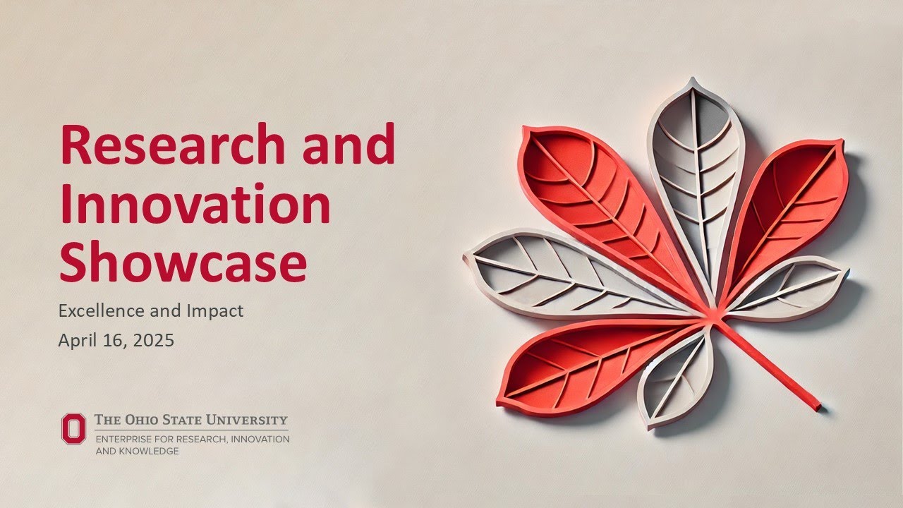 Research and Innovation Showcase - Innovator of the Year Award presentations.