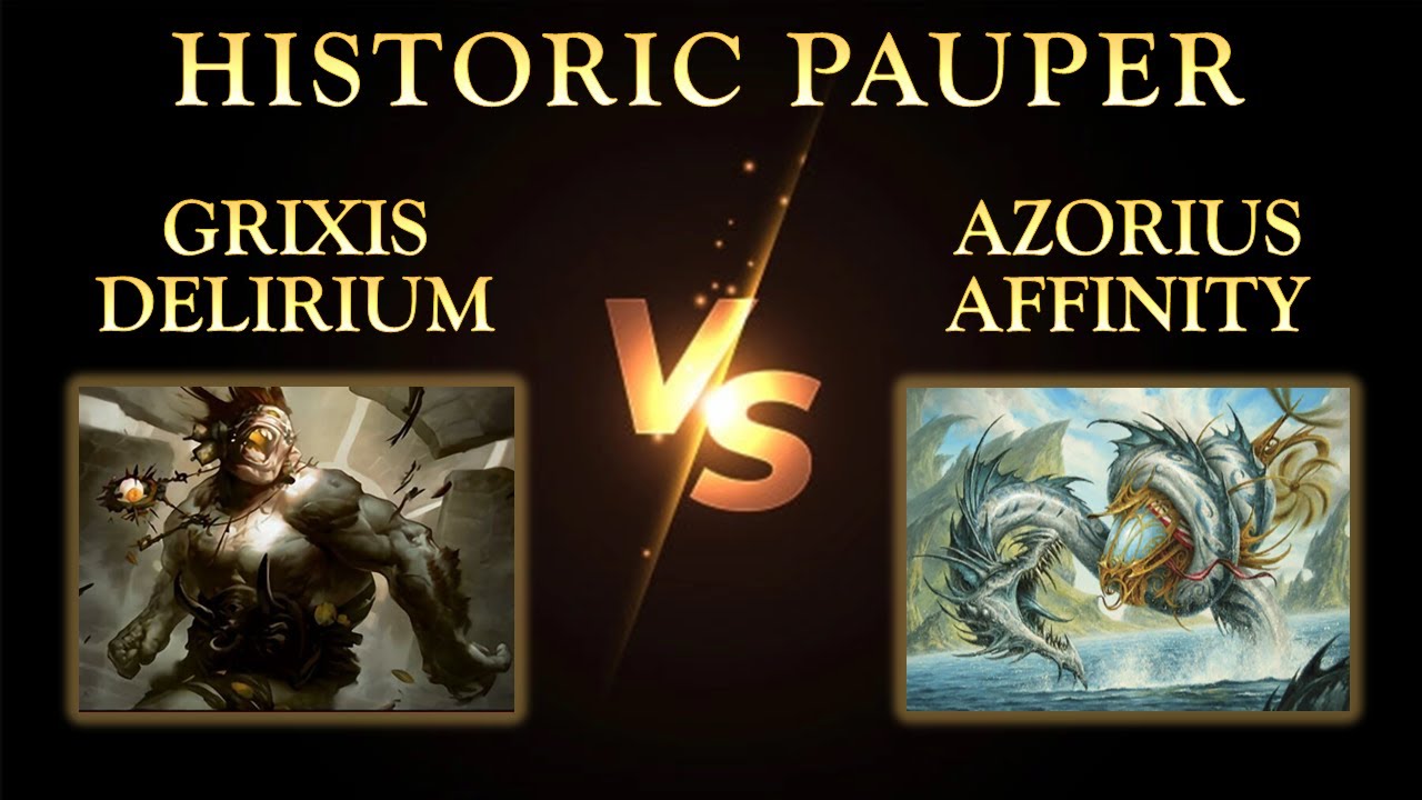 H.Pauper Live S8W4: Grixis Delirium vs. Azorius Affinity