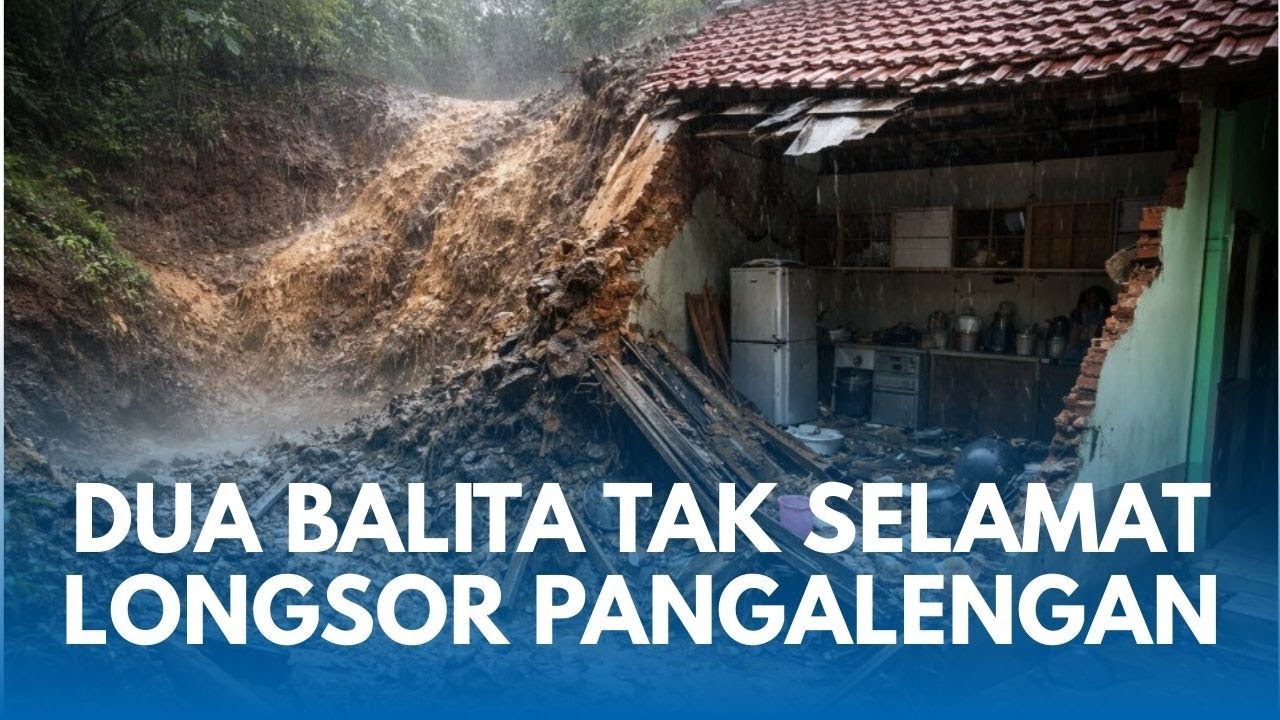LONGSOR LAGI DI BANDUNG! 2 Balita Tak Selamat, Meninggal di Rumah yang Jebol Diterjang Longsor